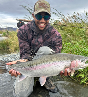 Sunrise, trout, and smiles.